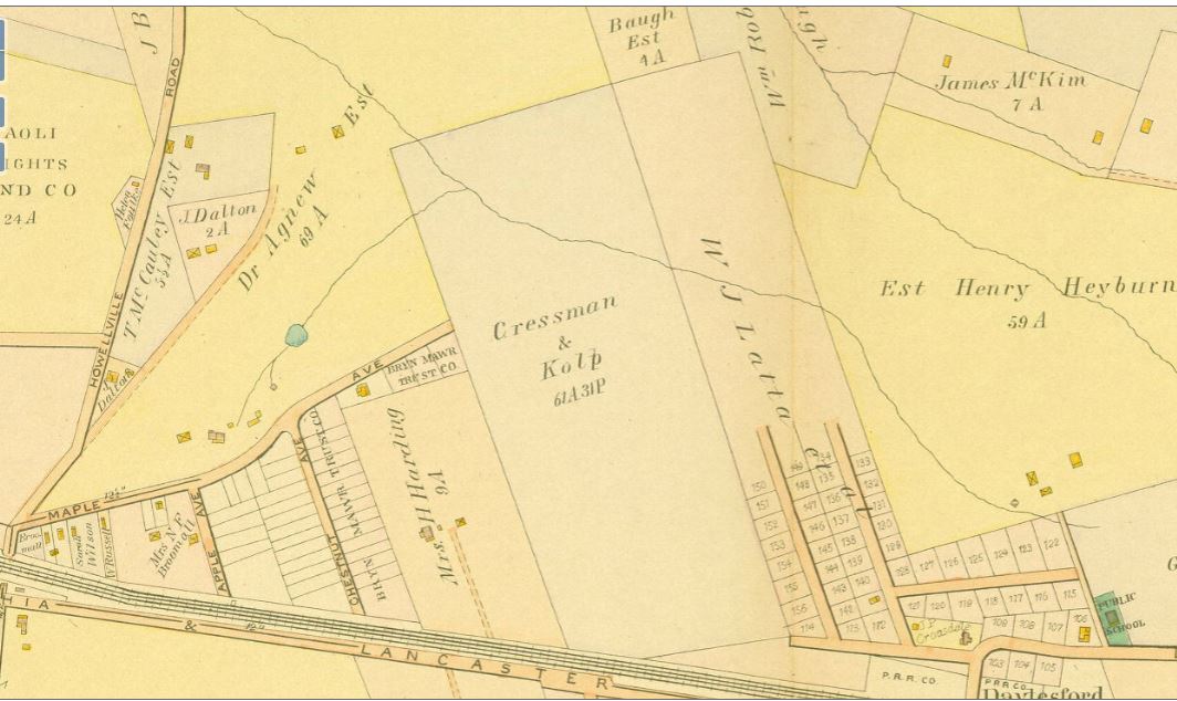 Agnew tract, 1900 not found