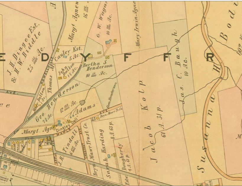 Agnew tract, 1913 not found