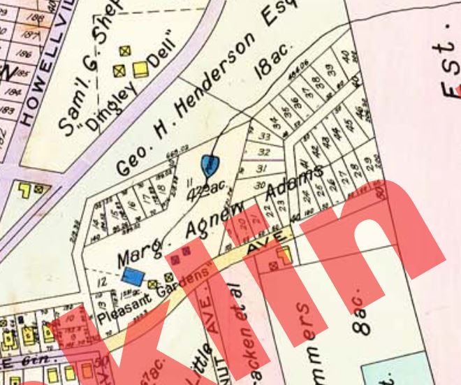 Agnew tract, 1900 not found