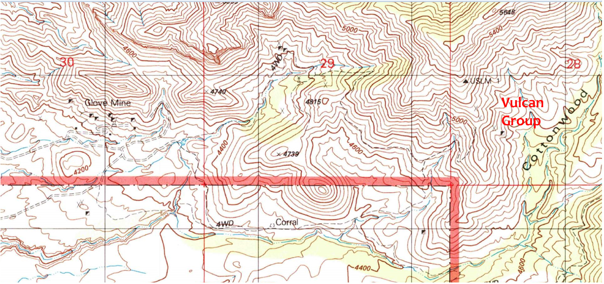 Vulcan mine map not found