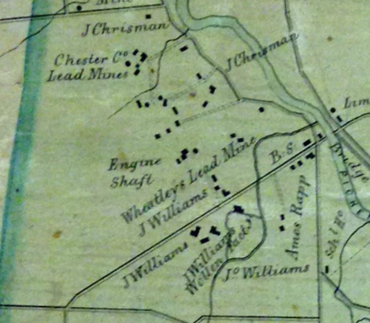 failed to load John Williams 1851 map
