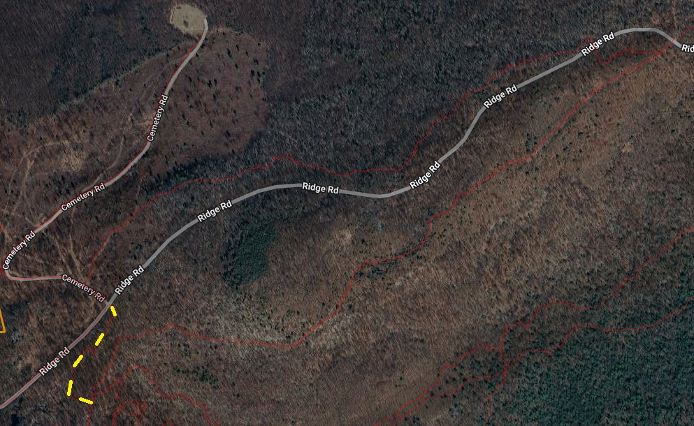 Cemetery trail1 image not found