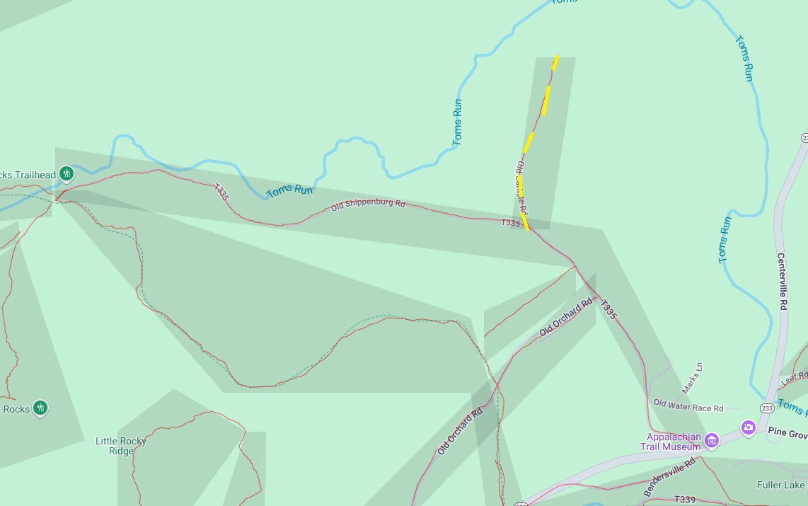 Old Carlisle road image not found
