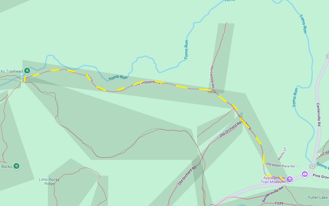 Old Shippensburg road image not found