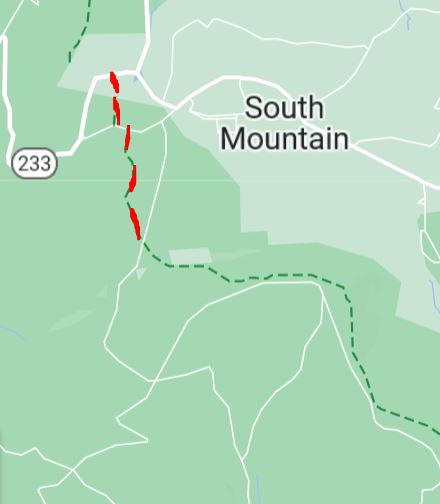 Appalachian Trail 233 south image not found