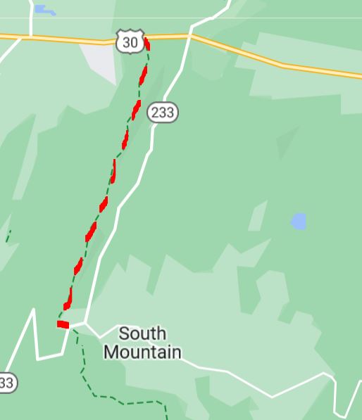 Appalachian Trail Caledonia to 233 image not found