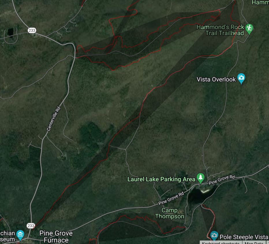 Buck Ridge trail