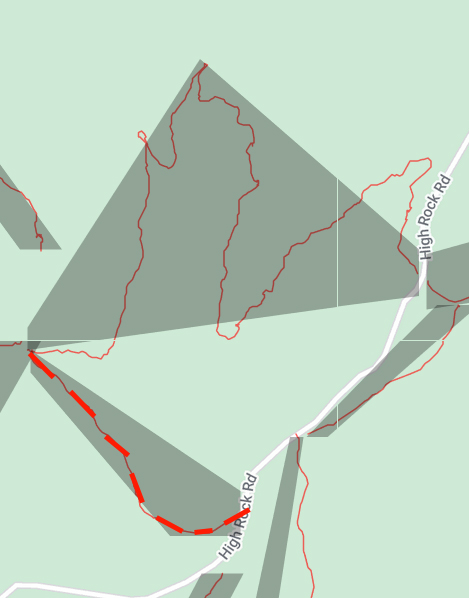 Dasher Hollow trail image not found