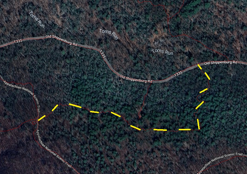 Toms Run Bike trail 1 east image not found