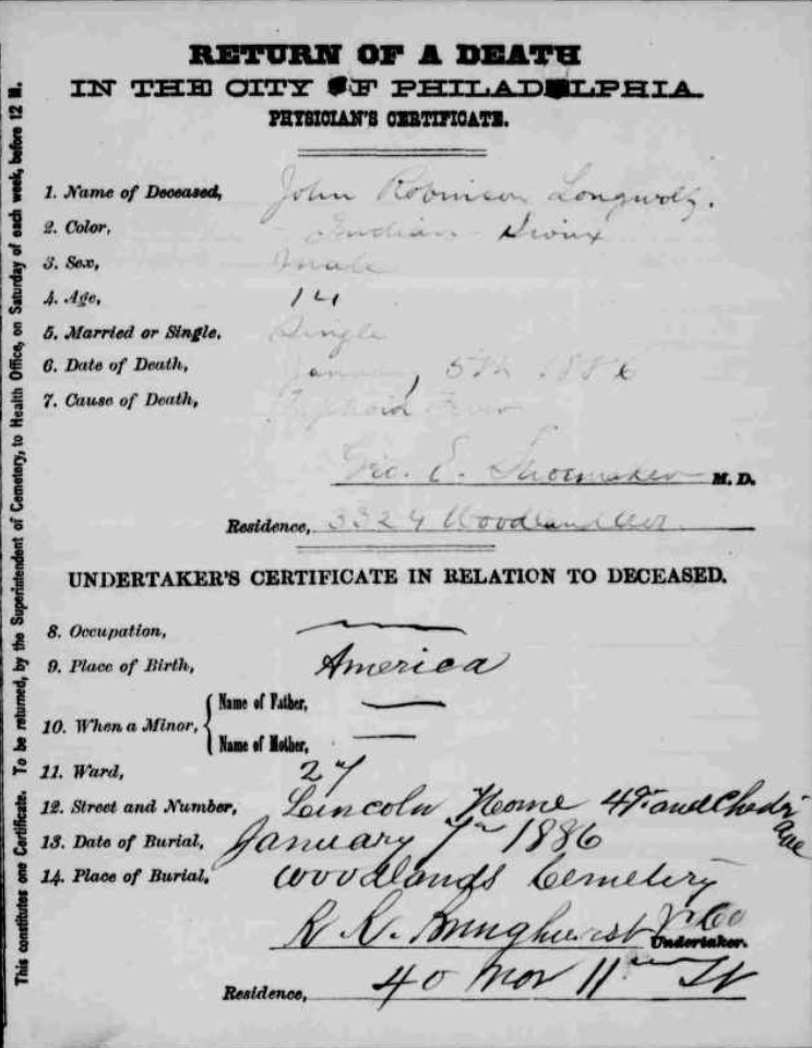 Death Certificate not found