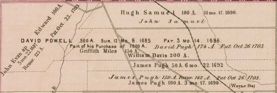 Image NWRadnor, early deeds not found